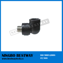 Male Threaded Elbow 90&deg; with Brass Insert