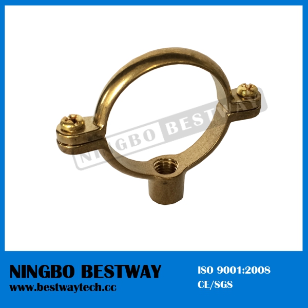 Brass Wall Bracket-Single Munsen Ring (MRB015)
