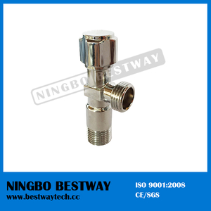 Brass Angle Valve with Plastic Handle (BW-A32)