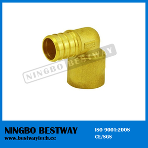 Lead Free Brass Fitting Hose Barbed Elbow for Pex Pipe