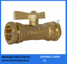 Brass Water Meter Ball Valve