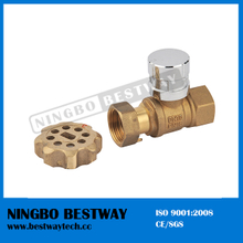 Brass Lockable Magnetic Ball Valve (BW-L01)