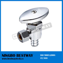 Chromed Brass Angle Stop Valve with Pex Connection (BW-A51)