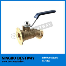 Female Connected Brass Quarter Turn Hose End Valve (BW-Z47)