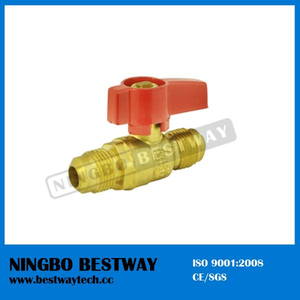 Lead Free Brass Gas Ball Valve with Aluminum Handle (BW-USB08)