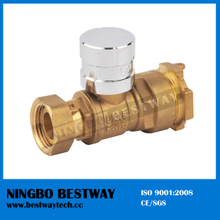 Magnetic Water Meter Lockable Ball Valve (BW-L16)