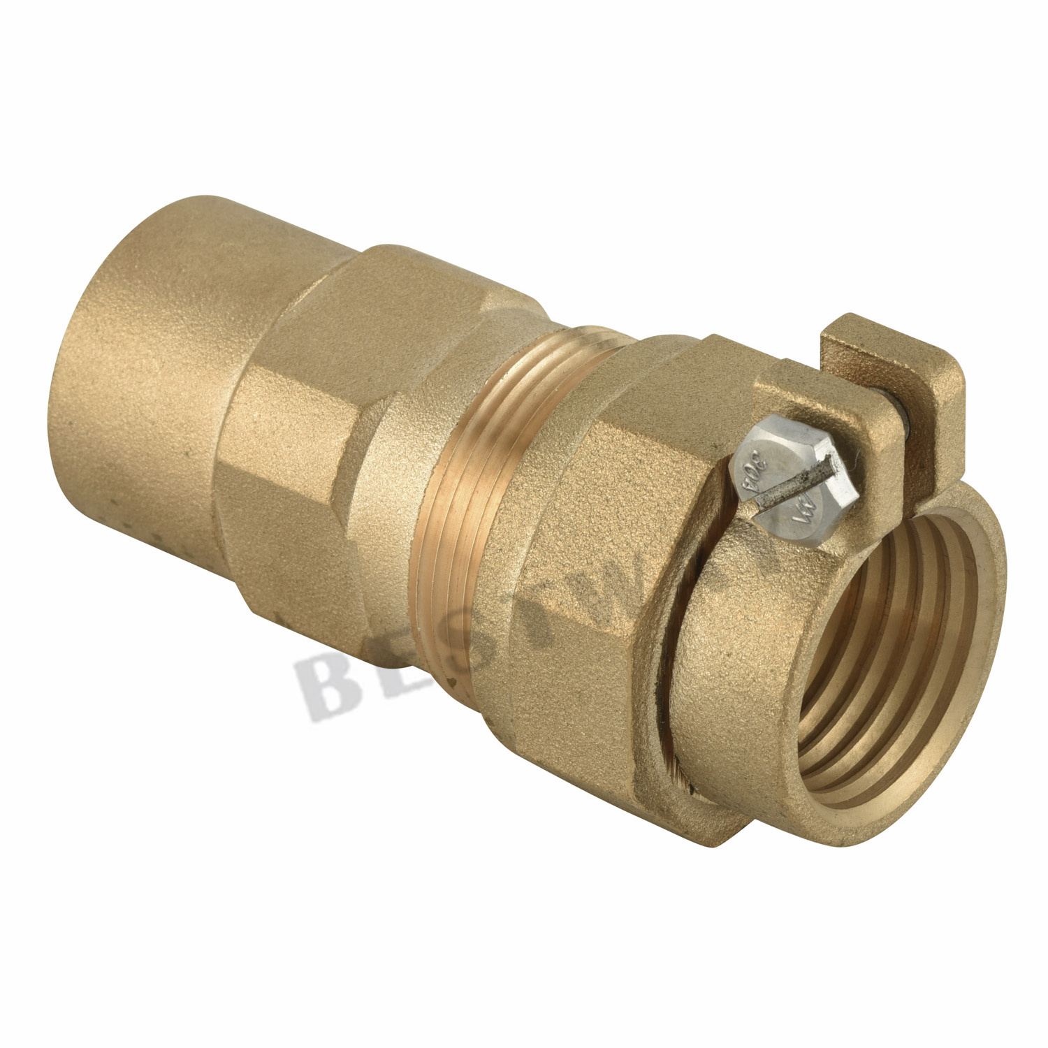 Brass Adapter connector coupling from similar with FORD